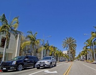 Driving On Rodeo Drive